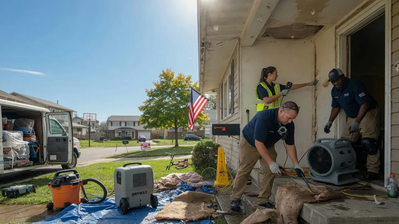 Water Damage Restoration in Dow City, IA near me